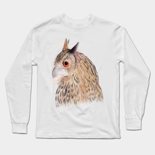 Horned Owl Long Sleeve T-Shirt